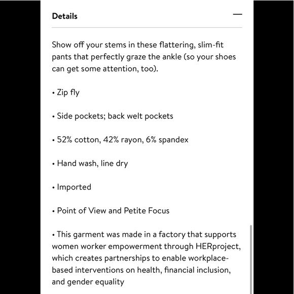 Halogen Ankle Pants - Picture 5 of 5